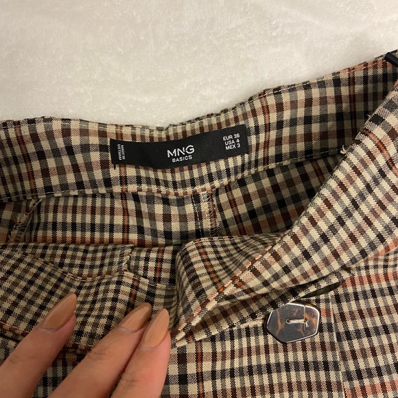 Mango plaid skort - Picture 3 of 3